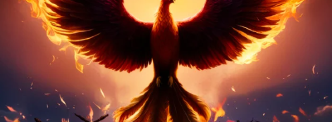 Bird on fire 